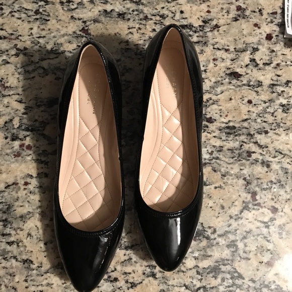 cole haan sadie wedge black